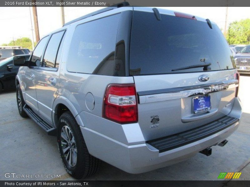Ingot Silver Metallic / Ebony 2016 Ford Expedition XLT