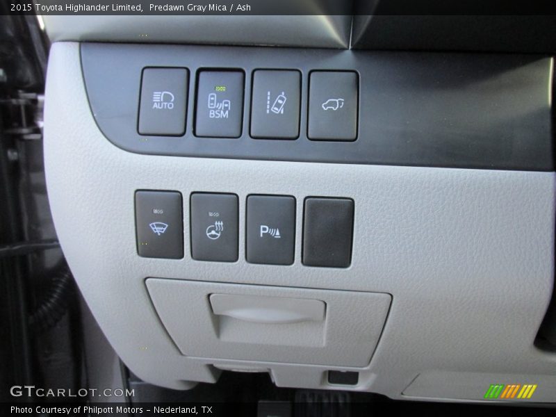 Predawn Gray Mica / Ash 2015 Toyota Highlander Limited