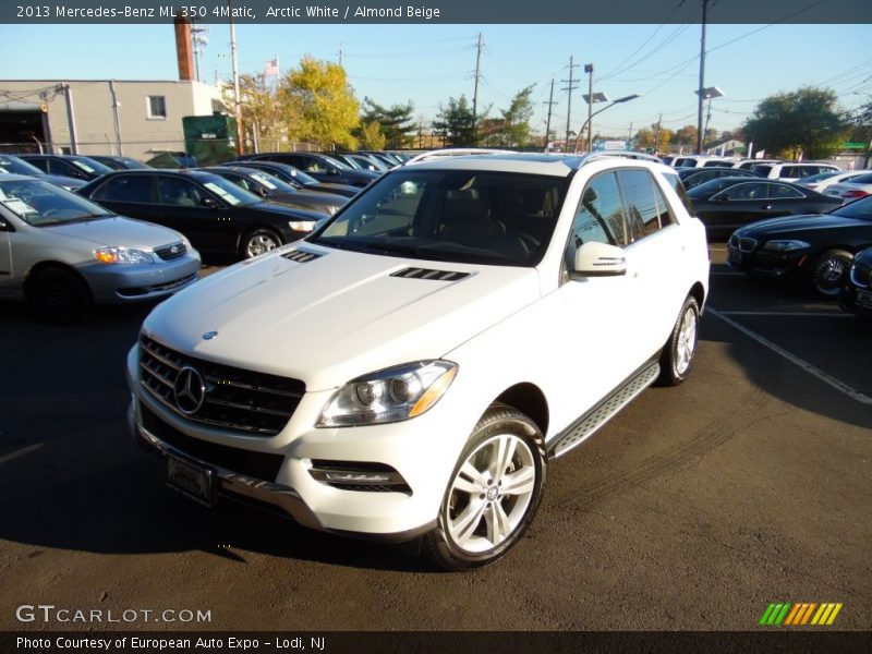 Arctic White / Almond Beige 2013 Mercedes-Benz ML 350 4Matic