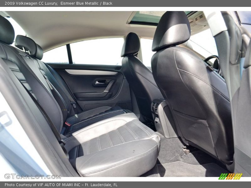 Eismeer Blue Metallic / Black 2009 Volkswagen CC Luxury