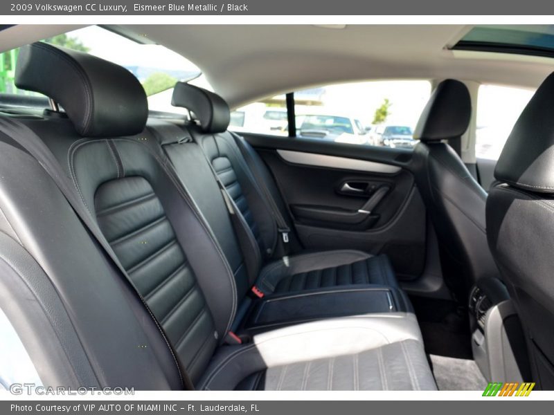 Eismeer Blue Metallic / Black 2009 Volkswagen CC Luxury