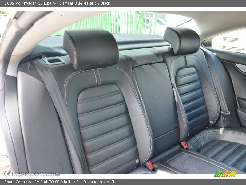 Eismeer Blue Metallic / Black 2009 Volkswagen CC Luxury