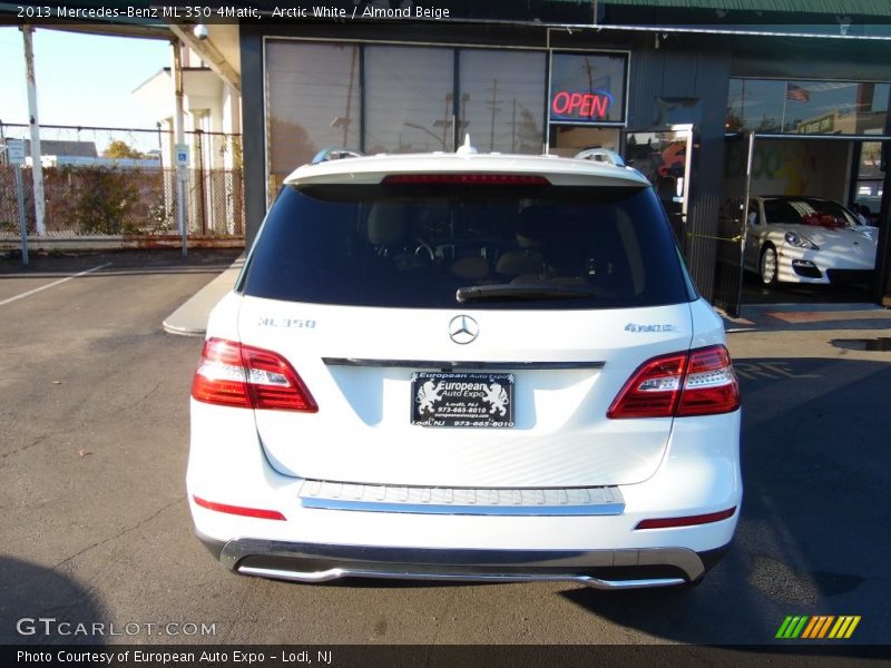 Arctic White / Almond Beige 2013 Mercedes-Benz ML 350 4Matic