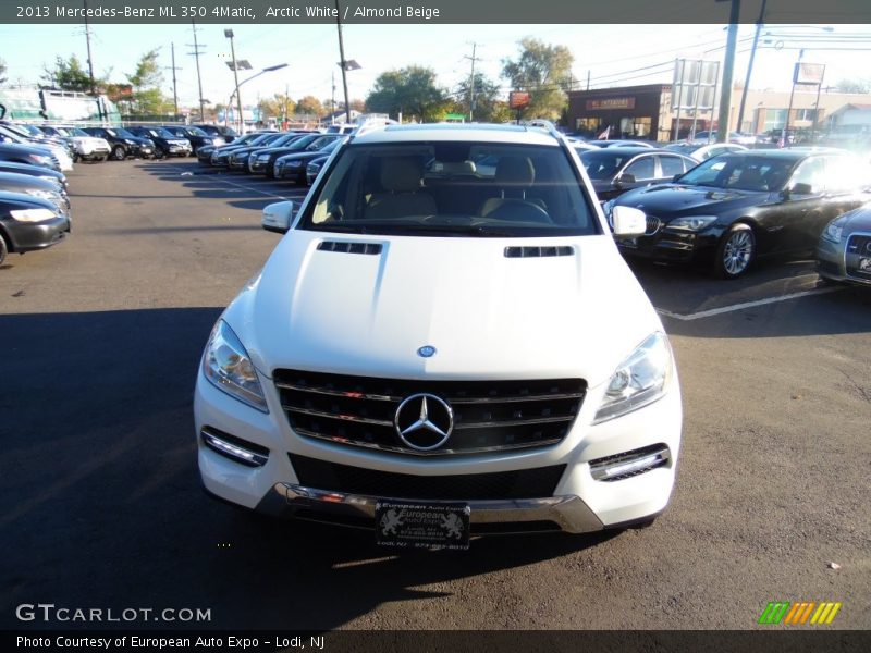 Arctic White / Almond Beige 2013 Mercedes-Benz ML 350 4Matic