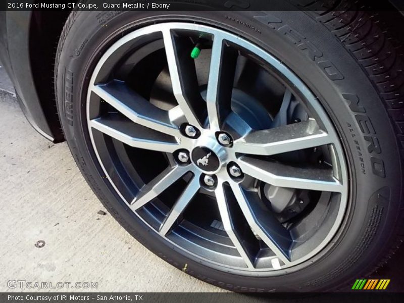 Guard Metallic / Ebony 2016 Ford Mustang GT Coupe