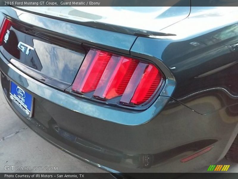 Guard Metallic / Ebony 2016 Ford Mustang GT Coupe