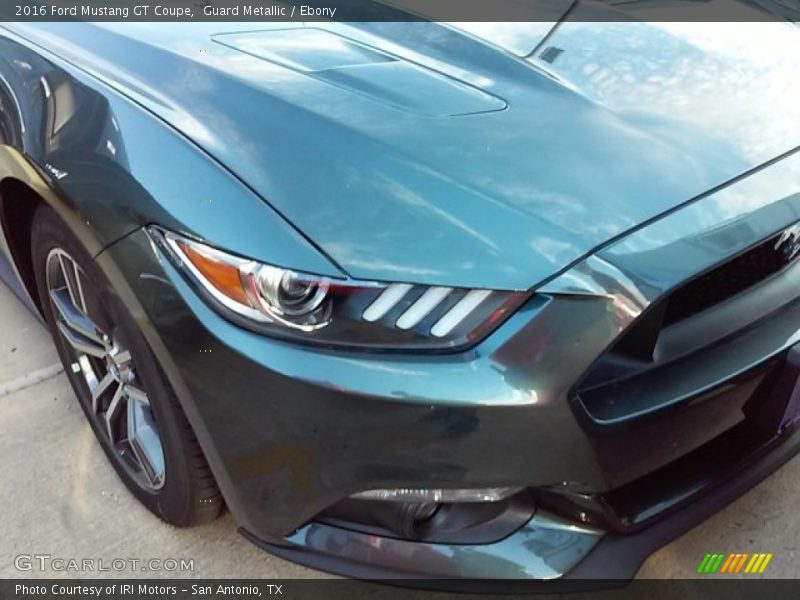 Guard Metallic / Ebony 2016 Ford Mustang GT Coupe