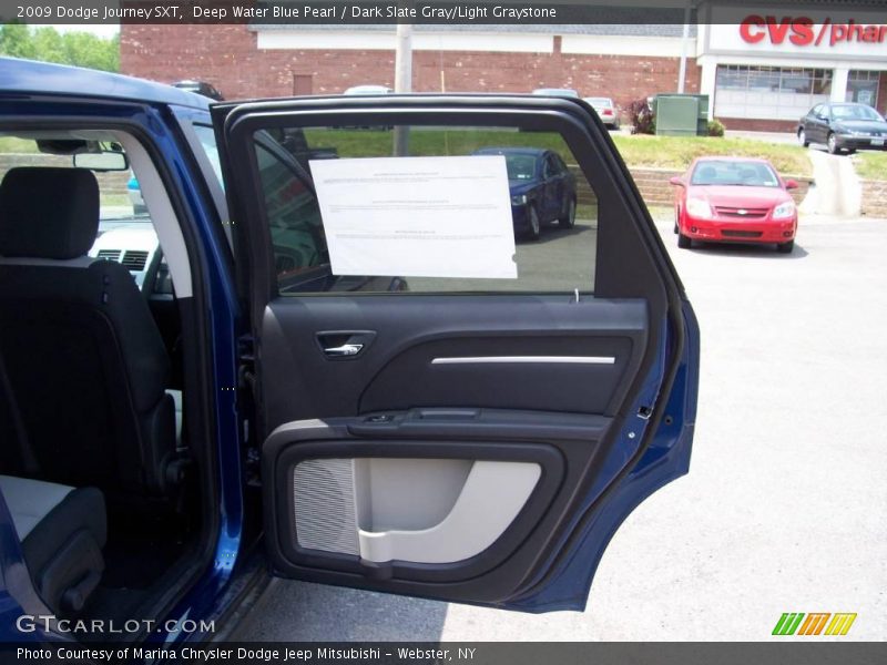 Deep Water Blue Pearl / Dark Slate Gray/Light Graystone 2009 Dodge Journey SXT