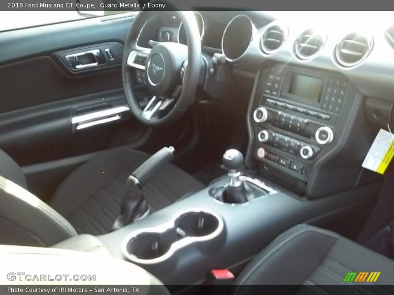 Guard Metallic / Ebony 2016 Ford Mustang GT Coupe