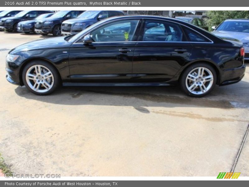 Mythos Black Metallic / Black 2016 Audi A6 2.0 TFSI Premium Plus quattro