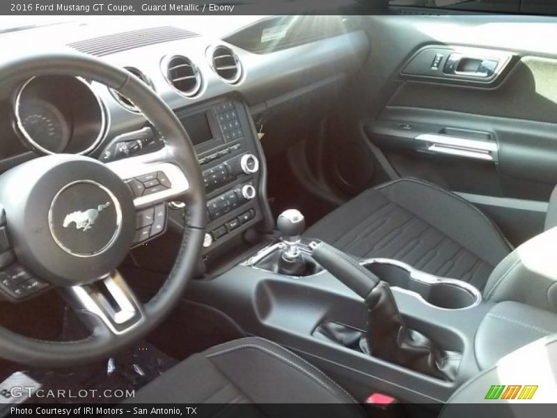 Guard Metallic / Ebony 2016 Ford Mustang GT Coupe