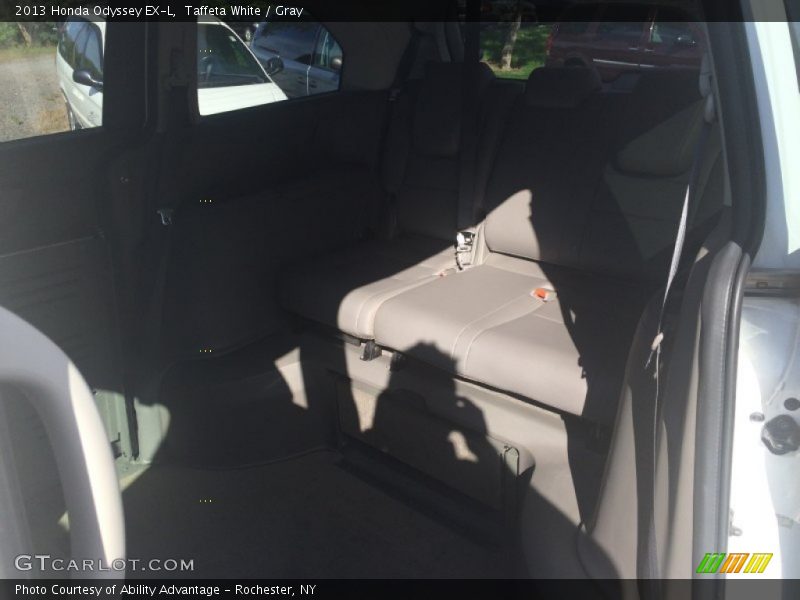 Taffeta White / Gray 2013 Honda Odyssey EX-L