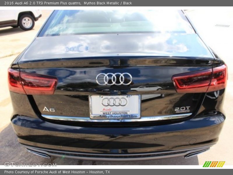 Mythos Black Metallic / Black 2016 Audi A6 2.0 TFSI Premium Plus quattro