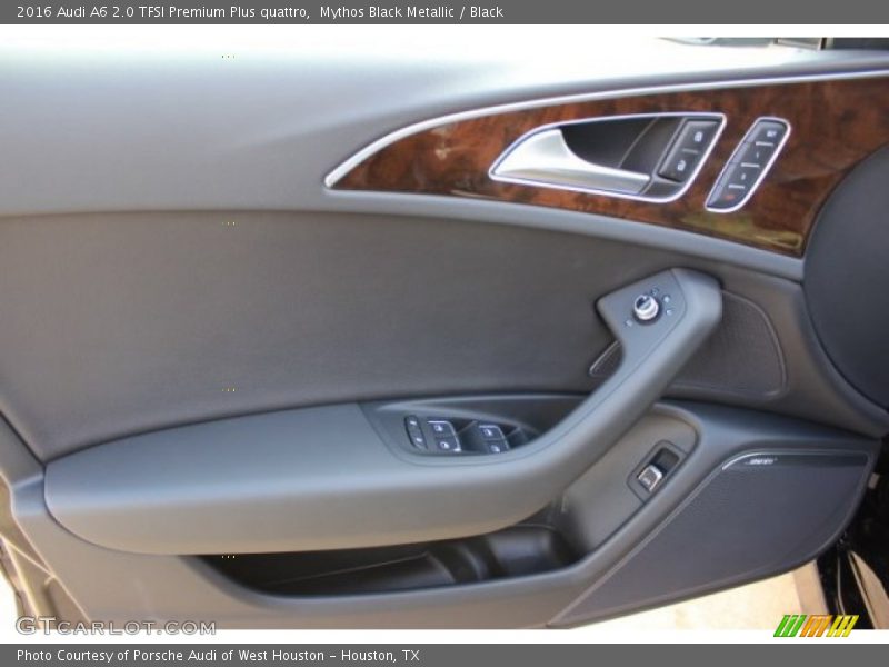 Mythos Black Metallic / Black 2016 Audi A6 2.0 TFSI Premium Plus quattro