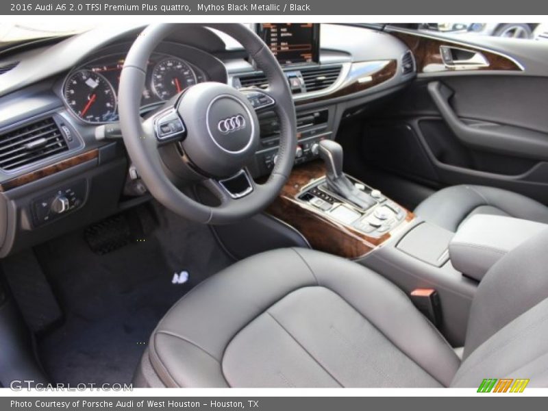  2016 A6 2.0 TFSI Premium Plus quattro Black Interior