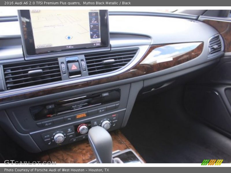 Mythos Black Metallic / Black 2016 Audi A6 2.0 TFSI Premium Plus quattro