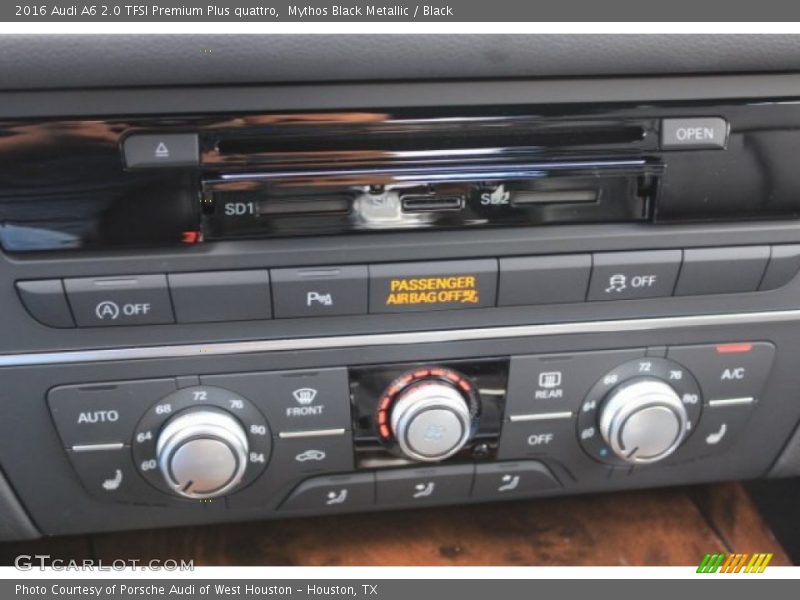 Mythos Black Metallic / Black 2016 Audi A6 2.0 TFSI Premium Plus quattro