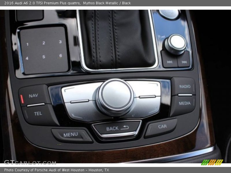 Mythos Black Metallic / Black 2016 Audi A6 2.0 TFSI Premium Plus quattro