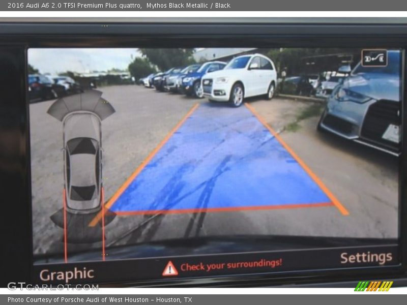 Mythos Black Metallic / Black 2016 Audi A6 2.0 TFSI Premium Plus quattro