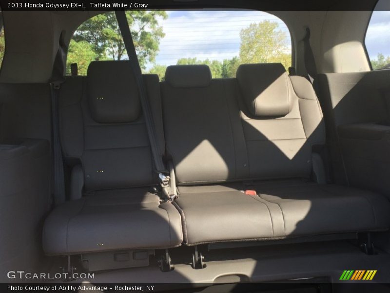 Taffeta White / Gray 2013 Honda Odyssey EX-L