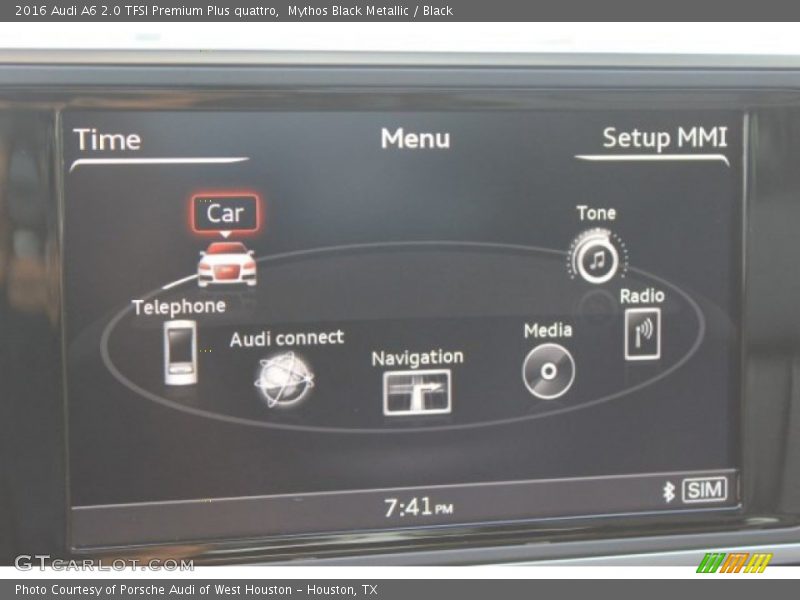 Mythos Black Metallic / Black 2016 Audi A6 2.0 TFSI Premium Plus quattro