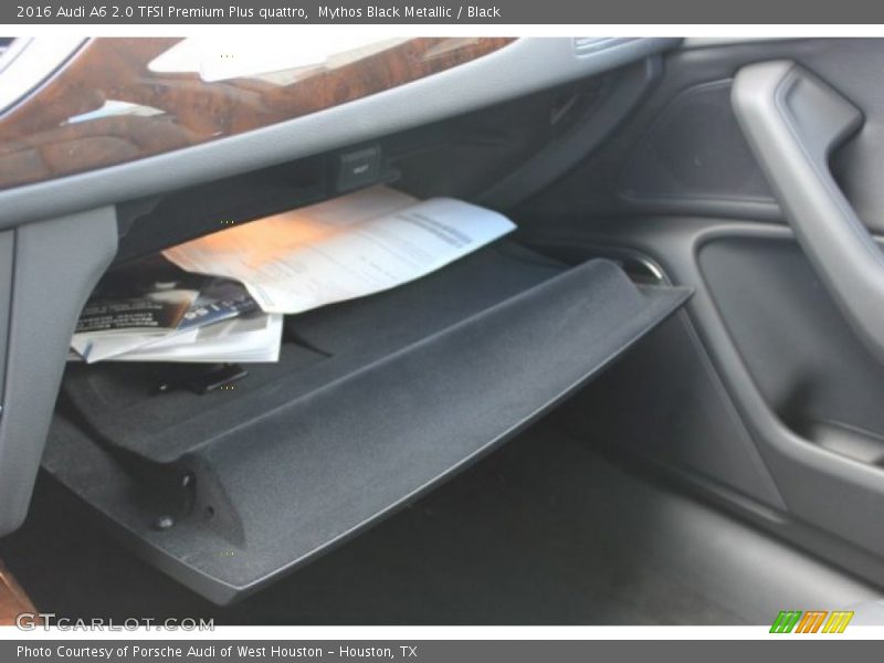 Mythos Black Metallic / Black 2016 Audi A6 2.0 TFSI Premium Plus quattro