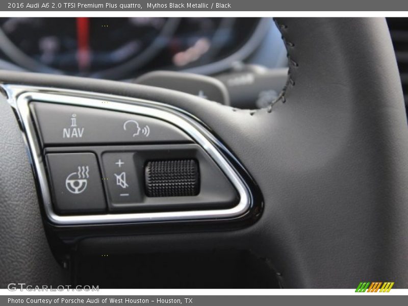 Mythos Black Metallic / Black 2016 Audi A6 2.0 TFSI Premium Plus quattro