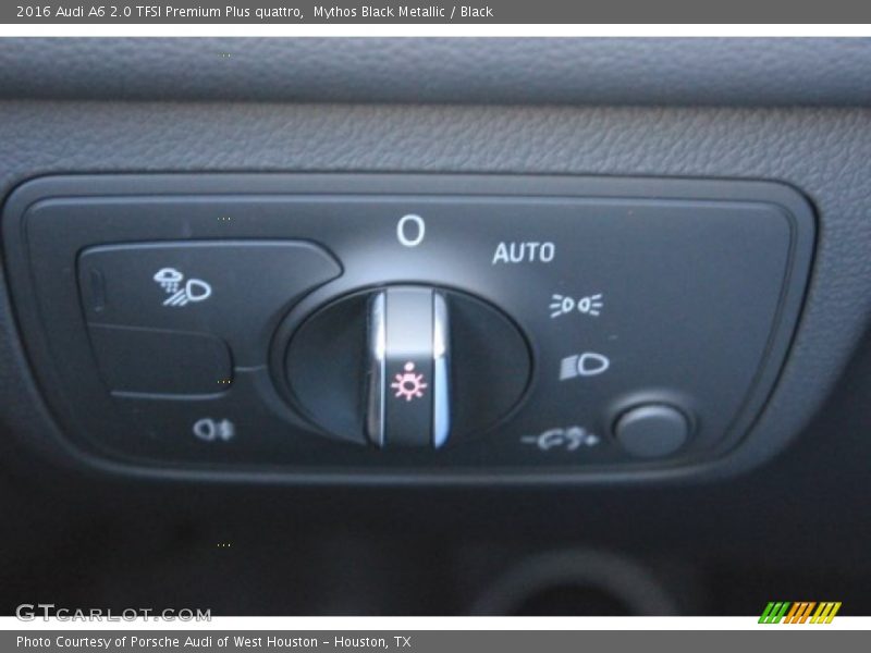 Mythos Black Metallic / Black 2016 Audi A6 2.0 TFSI Premium Plus quattro