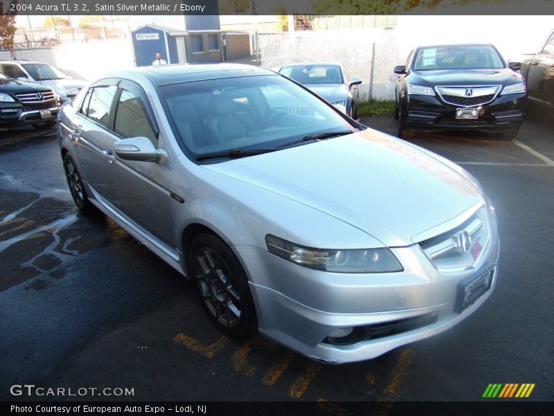 Satin Silver Metallic / Ebony 2004 Acura TL 3.2
