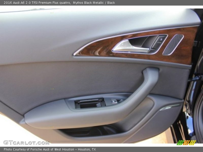 Mythos Black Metallic / Black 2016 Audi A6 2.0 TFSI Premium Plus quattro