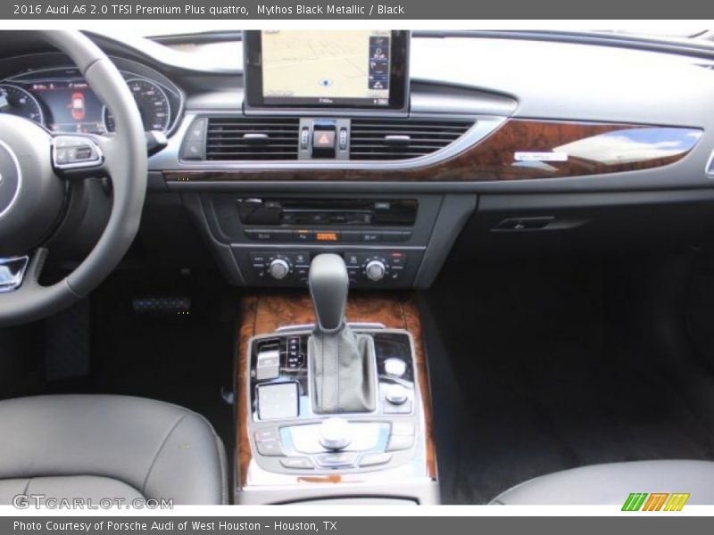 Mythos Black Metallic / Black 2016 Audi A6 2.0 TFSI Premium Plus quattro