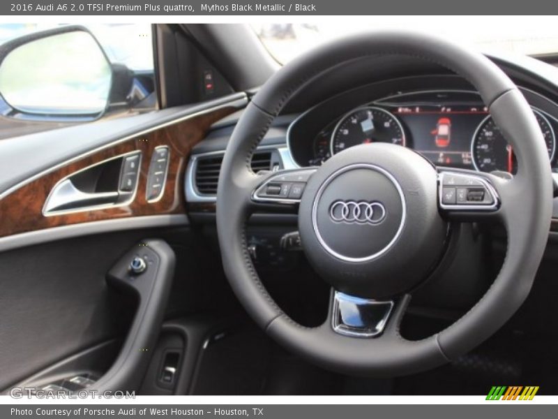 Mythos Black Metallic / Black 2016 Audi A6 2.0 TFSI Premium Plus quattro