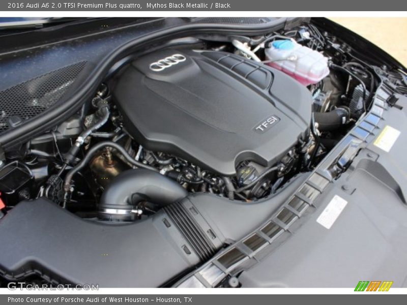 Mythos Black Metallic / Black 2016 Audi A6 2.0 TFSI Premium Plus quattro