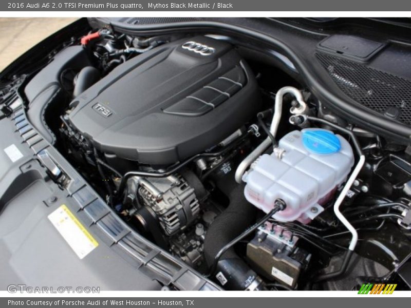 Mythos Black Metallic / Black 2016 Audi A6 2.0 TFSI Premium Plus quattro
