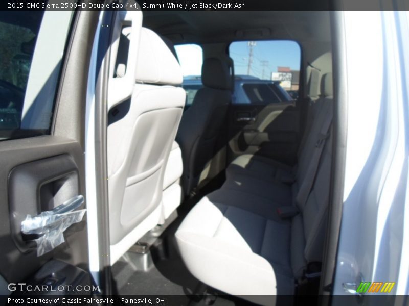 Summit White / Jet Black/Dark Ash 2015 GMC Sierra 2500HD Double Cab 4x4