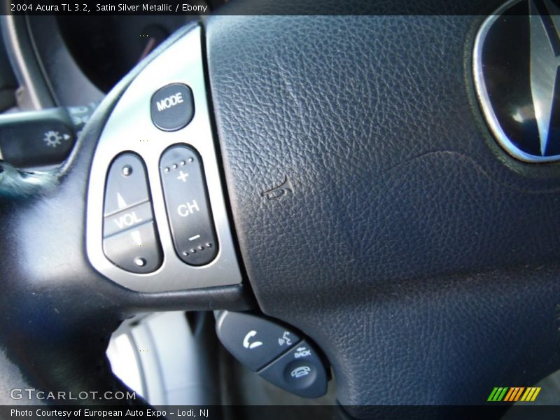 Satin Silver Metallic / Ebony 2004 Acura TL 3.2
