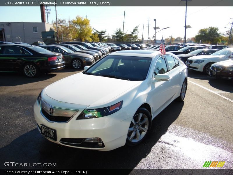Bellanova White Pearl / Ebony 2012 Acura TL 3.5 Technology