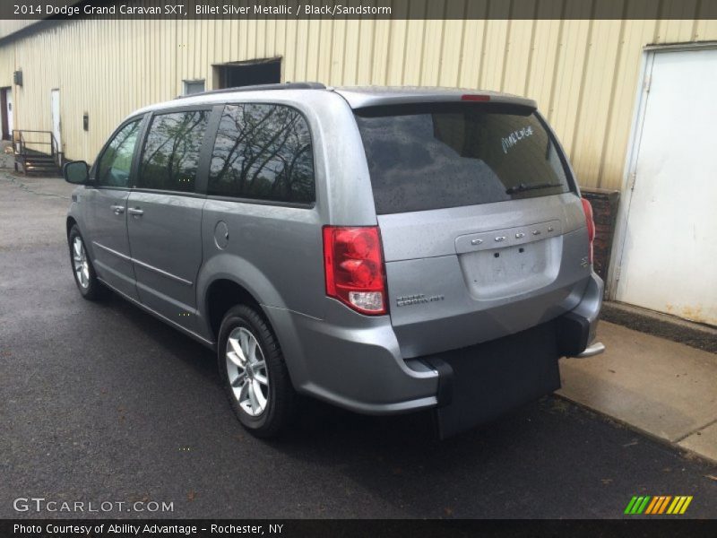 Billet Silver Metallic / Black/Sandstorm 2014 Dodge Grand Caravan SXT