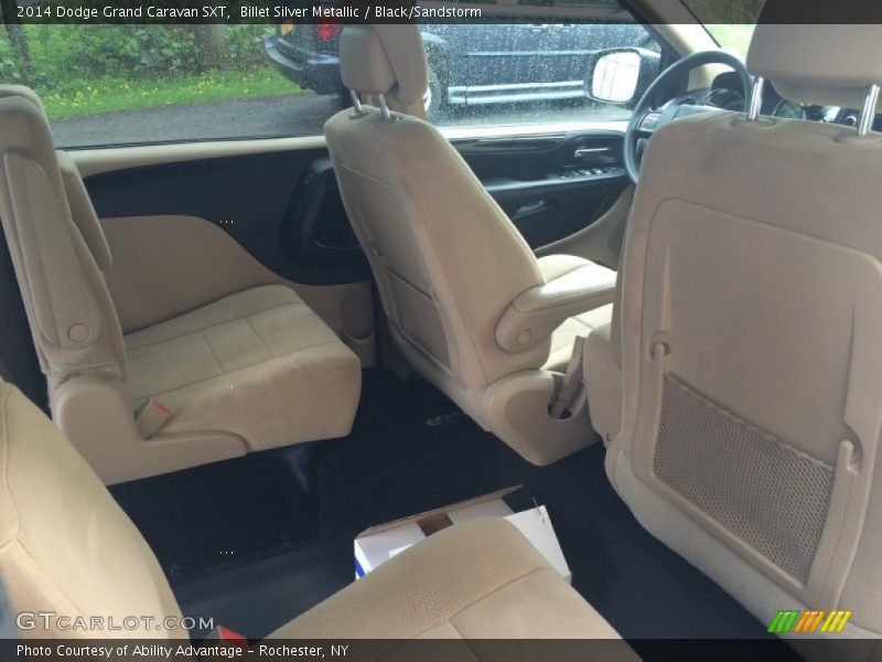 Billet Silver Metallic / Black/Sandstorm 2014 Dodge Grand Caravan SXT
