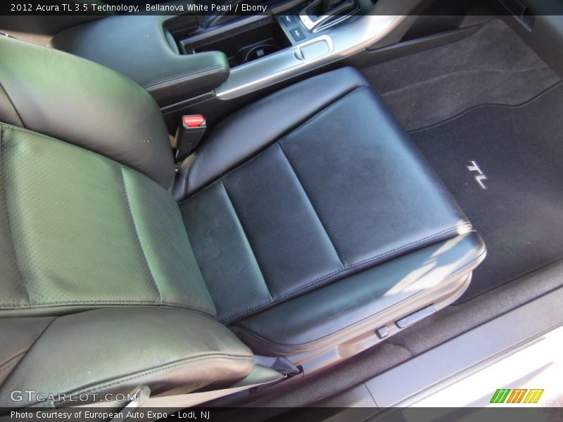 Bellanova White Pearl / Ebony 2012 Acura TL 3.5 Technology