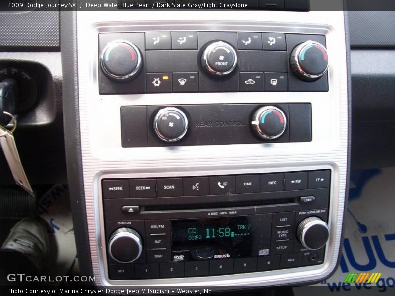 Deep Water Blue Pearl / Dark Slate Gray/Light Graystone 2009 Dodge Journey SXT