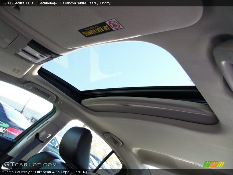 Bellanova White Pearl / Ebony 2012 Acura TL 3.5 Technology