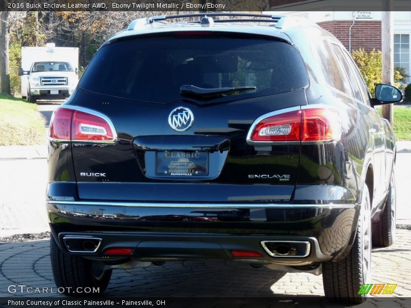 Ebony Twilight Metallic / Ebony/Ebony 2016 Buick Enclave Leather AWD