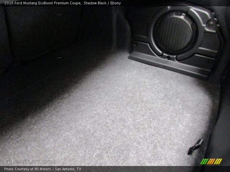 Shadow Black / Ebony 2016 Ford Mustang EcoBoost Premium Coupe
