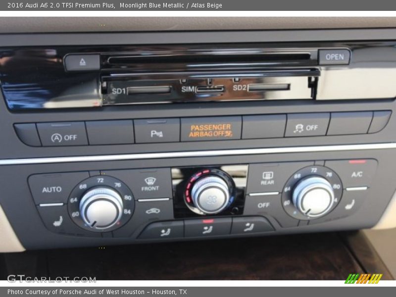 Controls of 2016 A6 2.0 TFSI Premium Plus