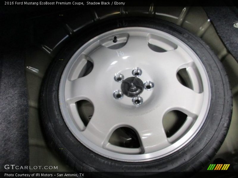 Shadow Black / Ebony 2016 Ford Mustang EcoBoost Premium Coupe
