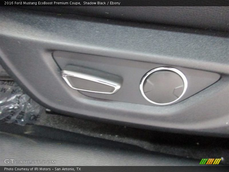 Shadow Black / Ebony 2016 Ford Mustang EcoBoost Premium Coupe