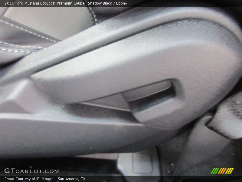 Shadow Black / Ebony 2016 Ford Mustang EcoBoost Premium Coupe