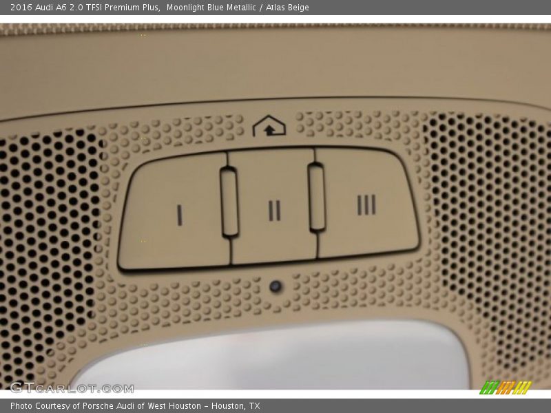 Moonlight Blue Metallic / Atlas Beige 2016 Audi A6 2.0 TFSI Premium Plus