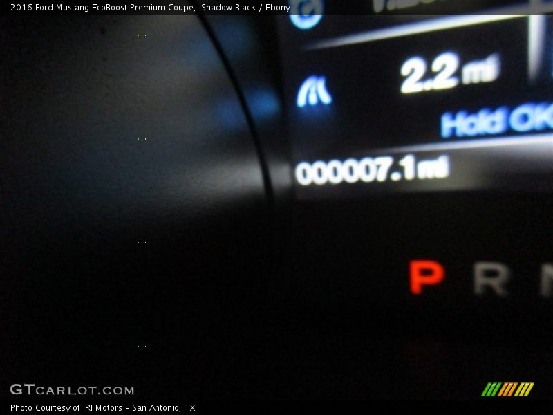 Shadow Black / Ebony 2016 Ford Mustang EcoBoost Premium Coupe
